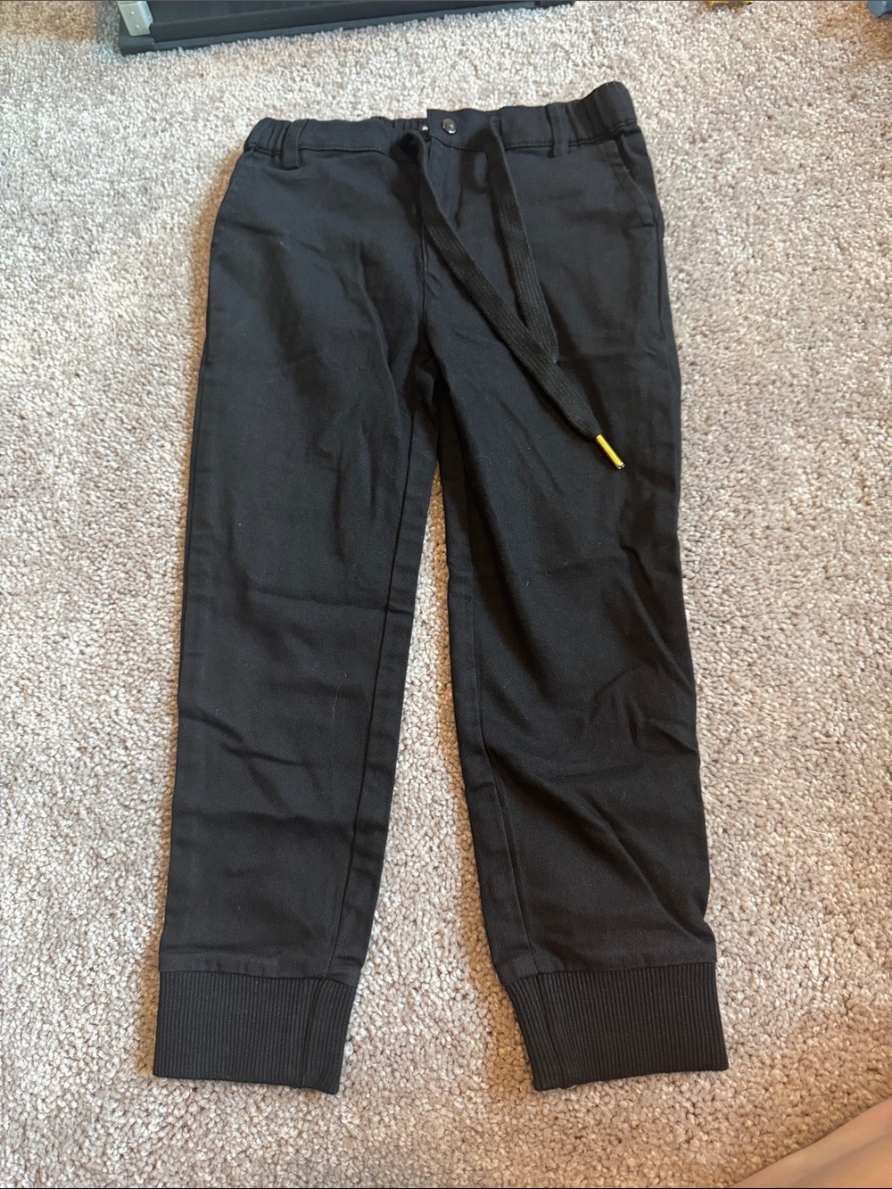 Bay co apparel kids Black Drawstring Jogger Pants